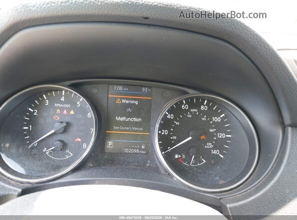 KNMAT2MT7JP517705 2018 NISSAN ROGUE Black უკანა სავარძლების ხედი