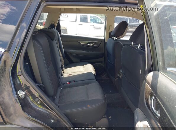 KNMAT2MT7JP517705 2018 NISSAN ROGUE Black VIN კოდის სტიკერის ხედი