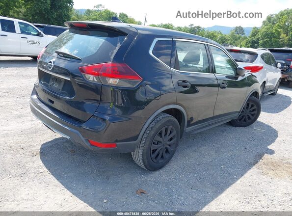 KNMAT2MT7JP517705 2018 NISSAN ROGUE Black უკანა მარჯვენა