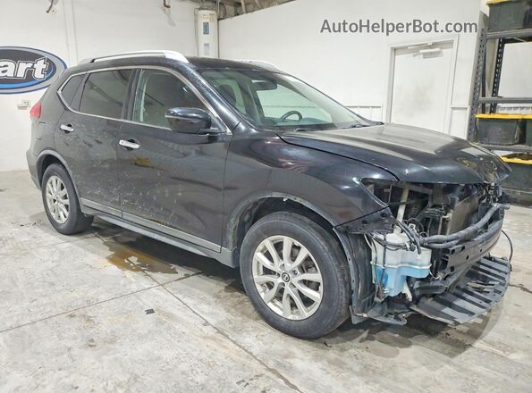 KNMAT2MT7JP520636 2018 NISSAN ROGUE Black Front right