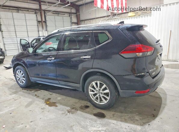 KNMAT2MT7JP520636 2018 NISSAN ROGUE Black Rear left