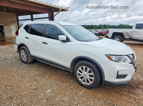 KNMAT2MT7JP572641 2018 NISSAN ROGUE White Przód prawy