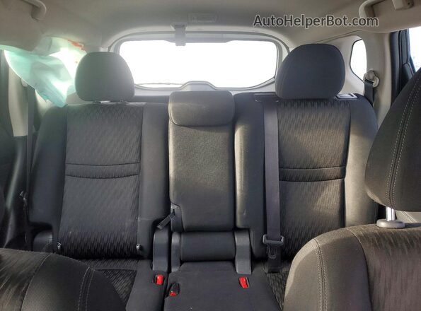 KNMAT2MT7JP583249 2018 NISSAN ROGUE Black Rear seats view