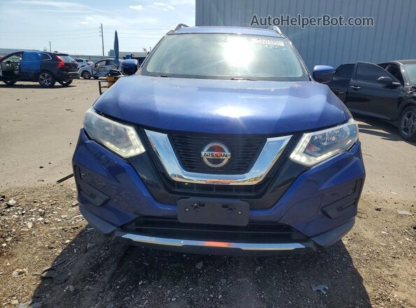 KNMAT2MT7JP583705 2018 NISSAN ROGUE Синий 