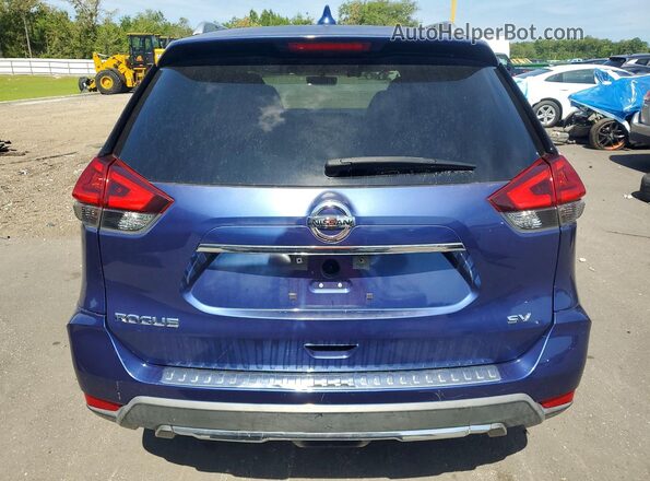 KNMAT2MT7JP583705 2018 NISSAN ROGUE Синий 