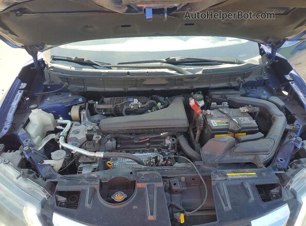 KNMAT2MT7JP583705 2018 NISSAN ROGUE Синий 