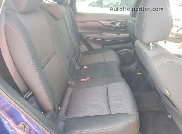 KNMAT2MT7JP583705 2018 NISSAN ROGUE Синий 