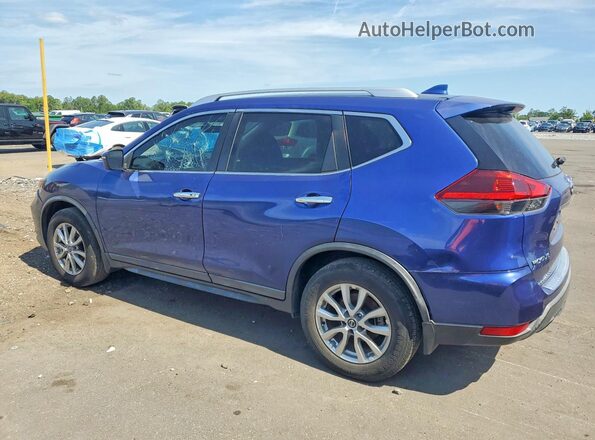 KNMAT2MT7JP583705 2018 NISSAN ROGUE Синий 
