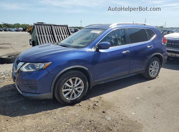 KNMAT2MT7JP583705 2018 NISSAN ROGUE Синий 