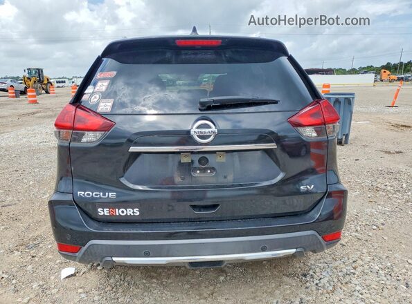 KNMAT2MT7KP507385 2019 NISSAN ROGUE Black Հետևի տեսք