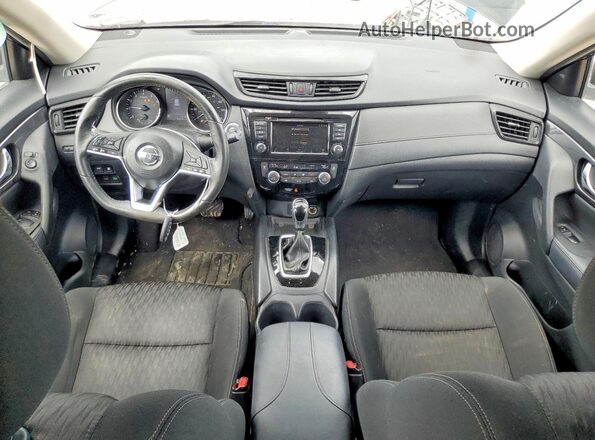 KNMAT2MT7KP507385 2019 NISSAN ROGUE Black Առջևի վահանակի տեսք