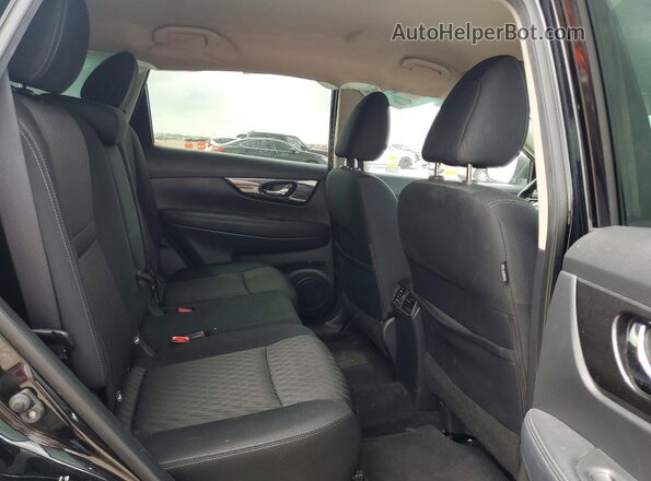 KNMAT2MT7KP507385 2019 NISSAN ROGUE Black Հետևի նստատեղերի տեսք