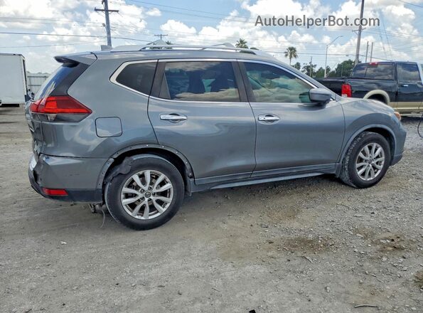 KNMAT2MT7KP516166 2019 NISSAN ROGUE Gray Trasero derecho