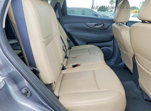 KNMAT2MT7KP516166 2019 NISSAN ROGUE Gray Vista interior trasera