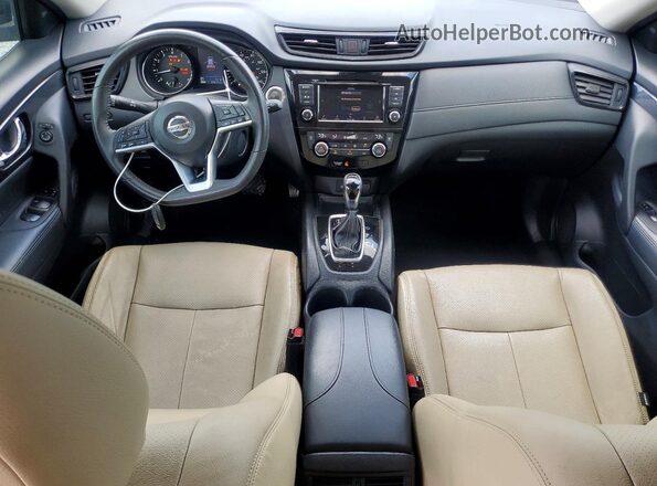 KNMAT2MT7KP516166 2019 NISSAN ROGUE Gray Vista del salpicadero
