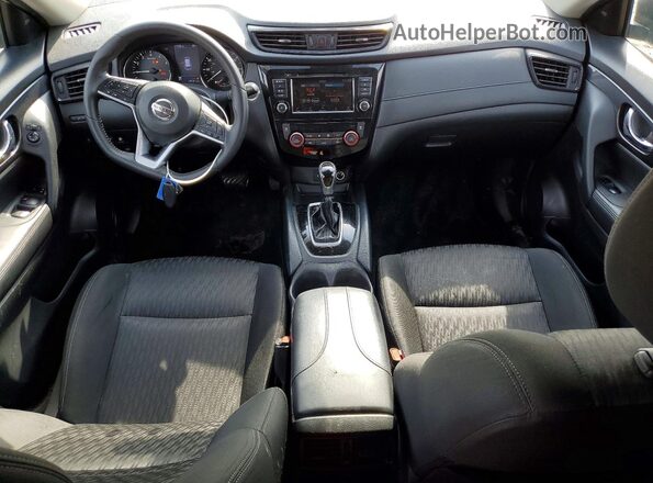 KNMAT2MT7KP530830 2019 NISSAN ROGUE Серебряный Вид панели приборов