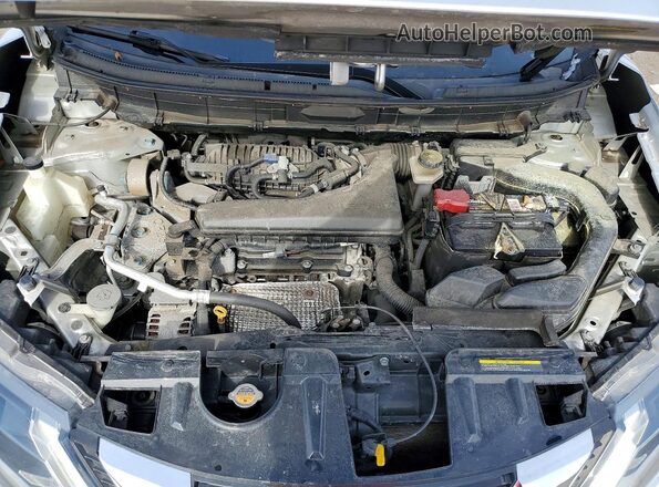 KNMAT2MT7KP530830 2019 NISSAN ROGUE Серебряный Вид подкапотного пространства
