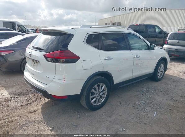 KNMAT2MT7KP535087 2019 NISSAN ROGUE White Tył prawy