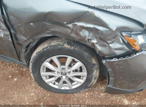 KNMAT2MT7KP537907 2019 NISSAN ROGUE Gray Դիմացի տեսք