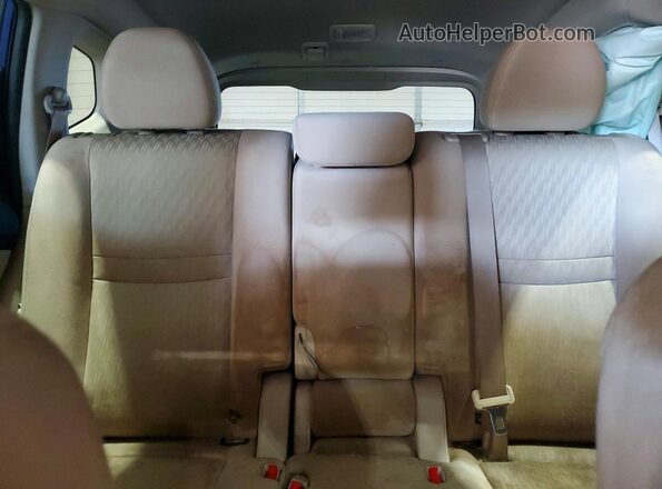 KNMAT2MT7LP500213 2020 NISSAN ROGUE Blue Հետևի նստատեղերի տեսք