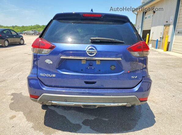 KNMAT2MT7LP500213 2020 NISSAN ROGUE Blue Հետևի տեսք