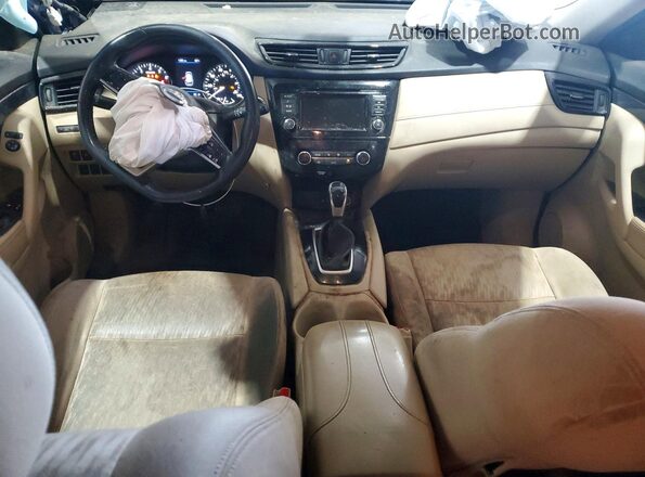KNMAT2MT7LP500213 2020 NISSAN ROGUE Blue Առջևի վահանակի տեսք