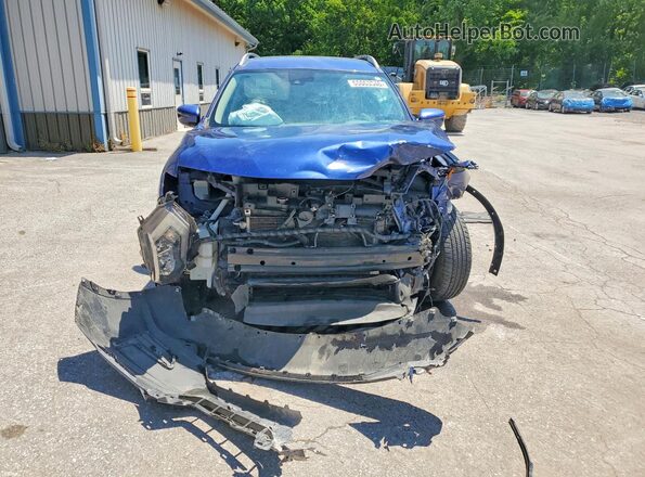 KNMAT2MT7LP500213 2020 NISSAN ROGUE Blue Դիմացի տեսք
