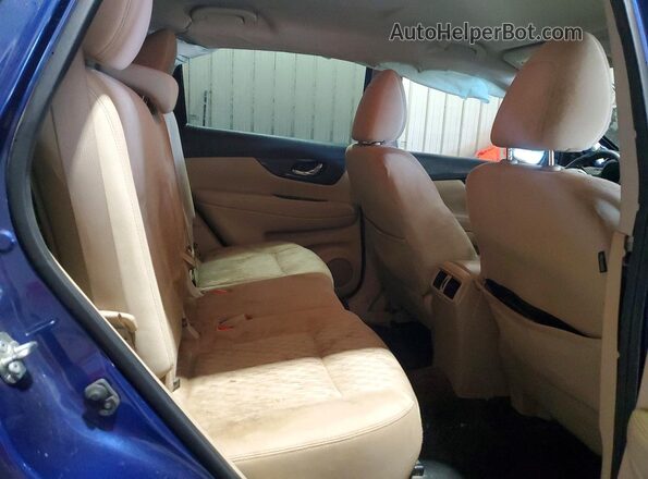 KNMAT2MT7LP500213 2020 NISSAN ROGUE Blue Սալոնի հետևի տեսք
