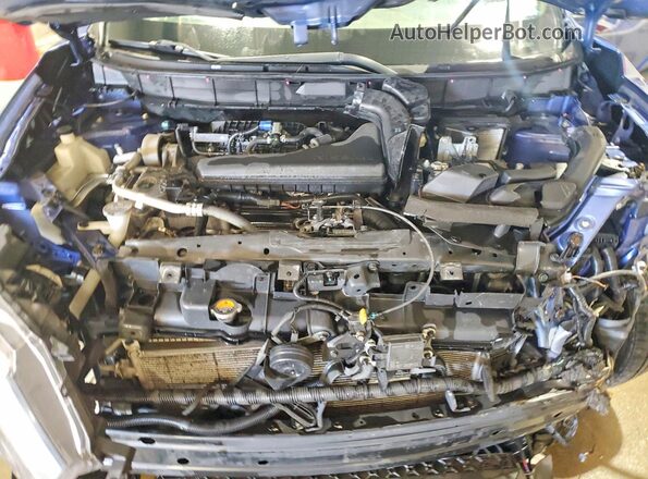 KNMAT2MT7LP500213 2020 NISSAN ROGUE Blue Շարժիչի բաժամունքի տեսք