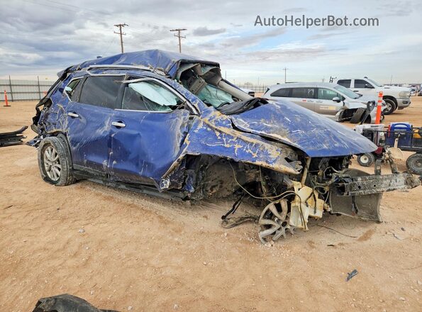 KNMAT2MT7LP536466 2020 NISSAN ROGUE Blue Przód prawy