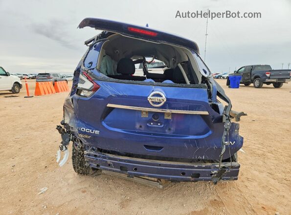KNMAT2MT7LP536466 2020 NISSAN ROGUE Blue Widok z tyłu
