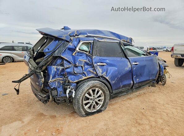 KNMAT2MT7LP536466 2020 NISSAN ROGUE Blue Tył prawy