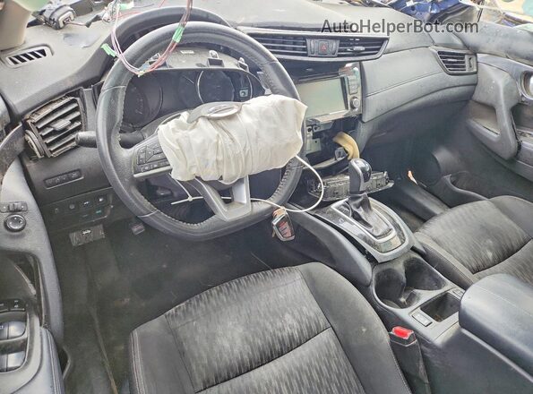 KNMAT2MT7LP536466 2020 NISSAN ROGUE Blue Widok deski rozdzielczej