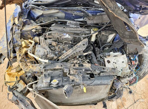 KNMAT2MT7LP536466 2020 NISSAN ROGUE Blue Widok komory silnika