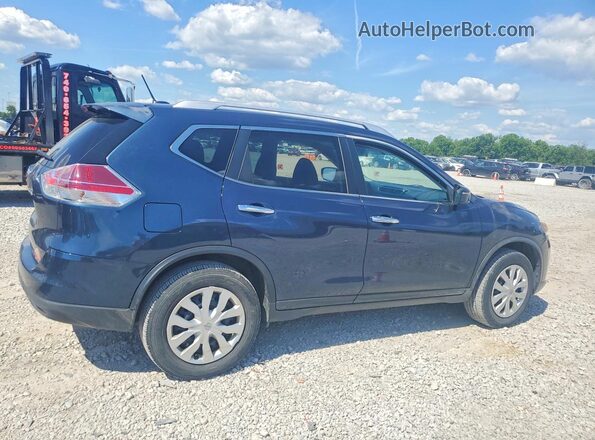 KNMAT2MT8GP596746 2016 NISSAN ROGUE Blue 