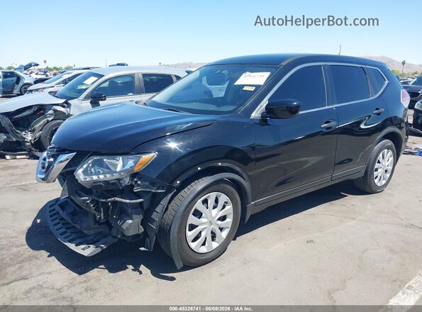 KNMAT2MT8GP600987 2016 NISSAN ROGUE Black 