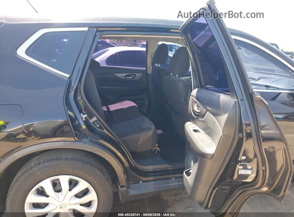 KNMAT2MT8GP600987 2016 NISSAN ROGUE Black 