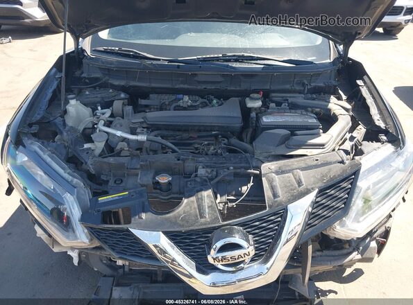 KNMAT2MT8GP600987 2016 NISSAN ROGUE Black 