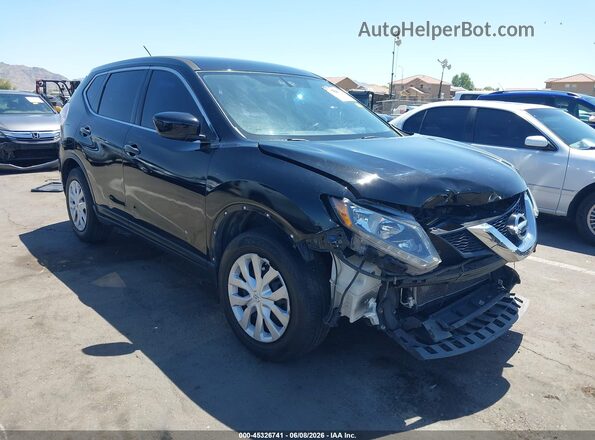 KNMAT2MT8GP600987 2016 NISSAN ROGUE Black 