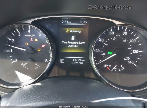 KNMAT2MT8GP600987 2016 NISSAN ROGUE Black 
