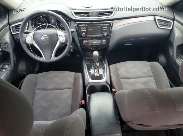 KNMAT2MT8GP607597 2016 NISSAN ROGUE Серебряный 
