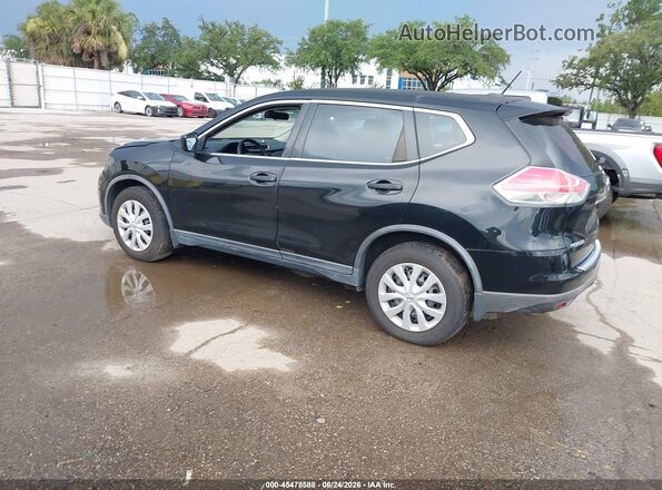 KNMAT2MT8GP625324 2016 NISSAN ROGUE Black Հետևի ձախ