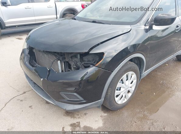 KNMAT2MT8GP625324 2016 NISSAN ROGUE Black Սարքավորումների վահանակի տեսք