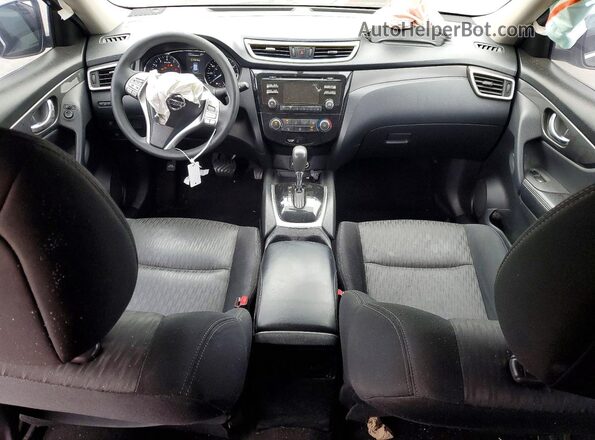 KNMAT2MT8GP628501 2016 NISSAN ROGUE Black 
