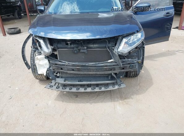 KNMAT2MT8GP634492 2016 NISSAN ROGUE Синий Вид спереди