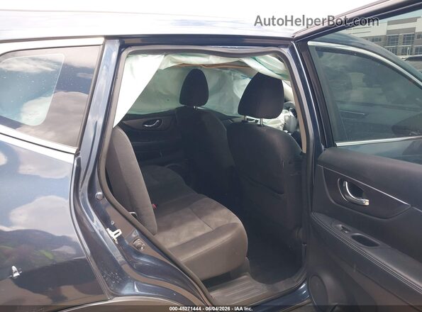 KNMAT2MT8GP634492 2016 NISSAN ROGUE Синий Вид наклейки с VIN-кодом