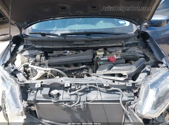 KNMAT2MT8GP634492 2016 NISSAN ROGUE Синий Вид сзади