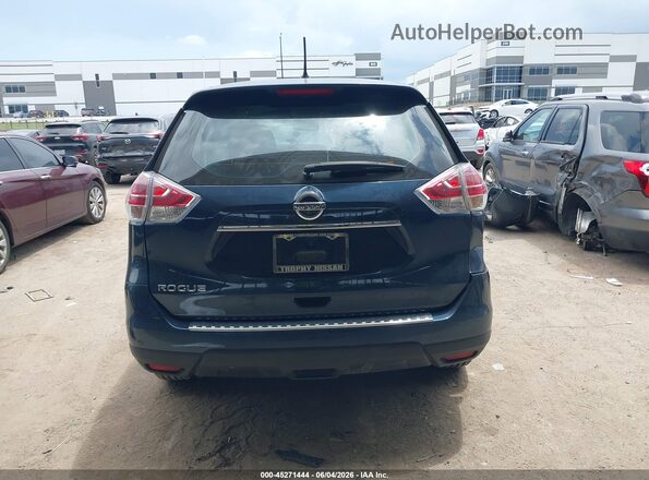 KNMAT2MT8GP634492 2016 NISSAN ROGUE Синий 