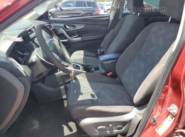 KNMAT2MT8GP654659 2016 NISSAN ROGUE Красный 
