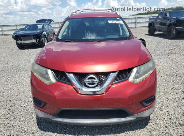 KNMAT2MT8GP654659 2016 NISSAN ROGUE Красный 
